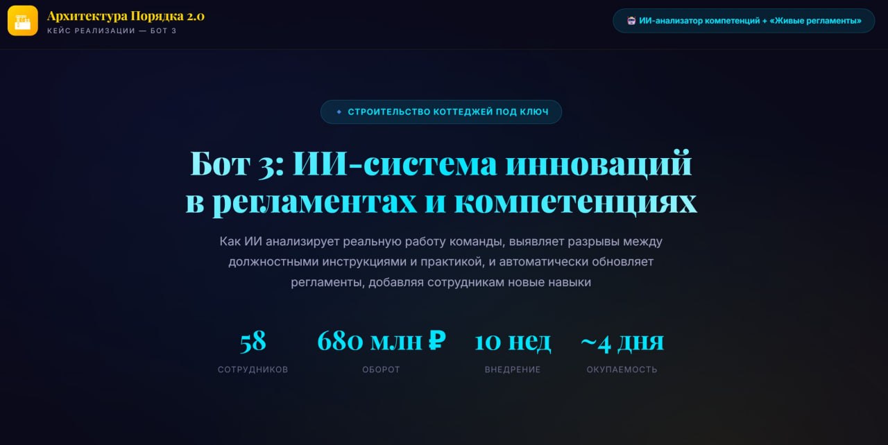 Фото проекта: бригада и процессы